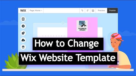 How To Change Wix Template